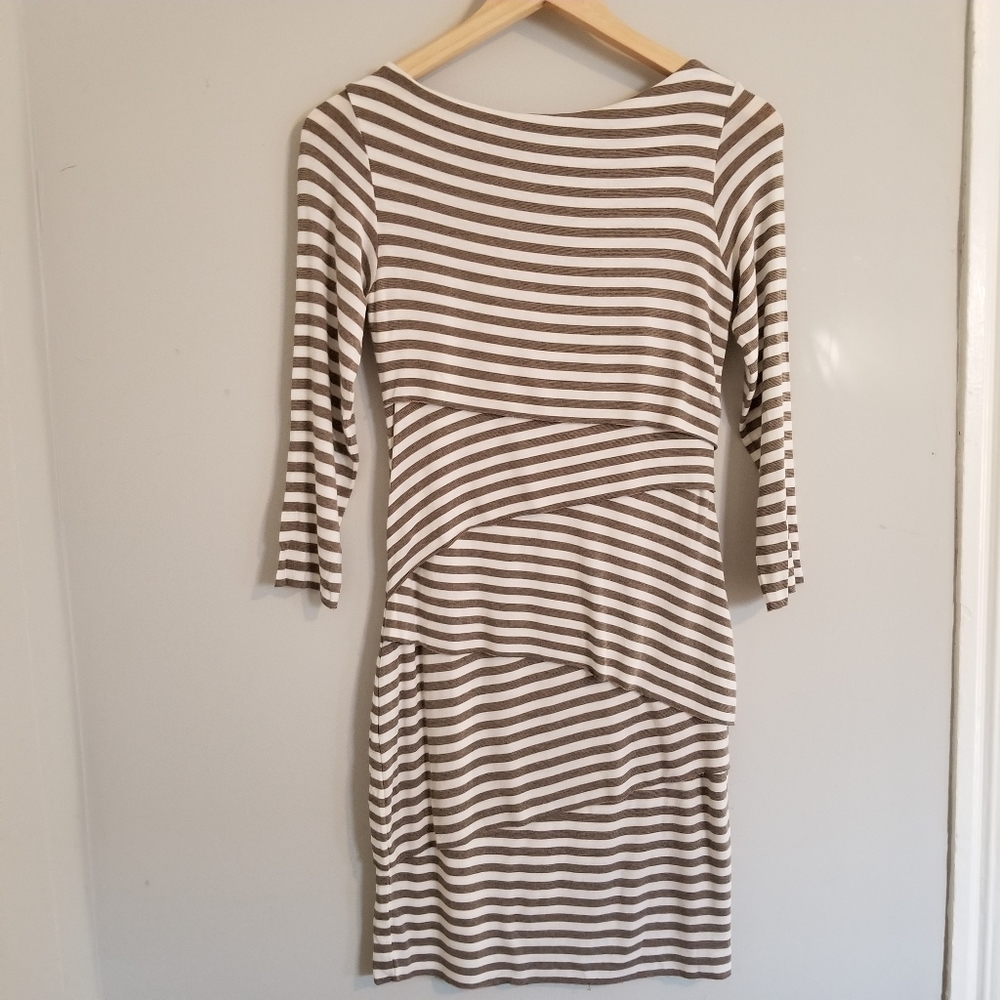 Striped Jersey Dress